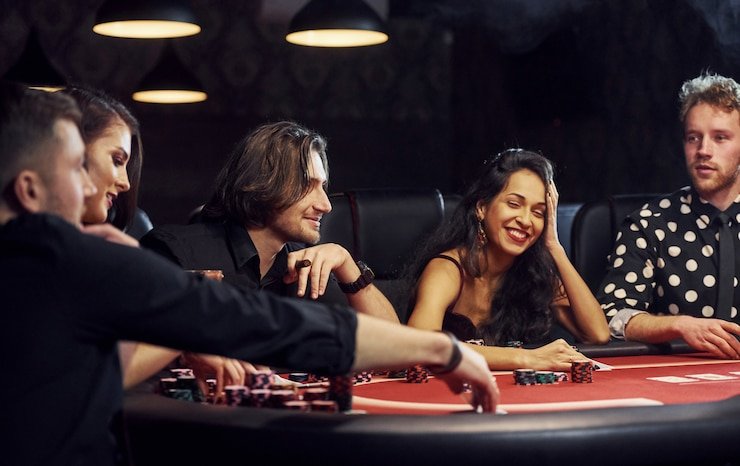 togel prize live-dealer blackjack table interface on mobile screen showing deal button and player options